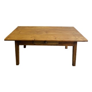 Vintage Coffee Table in Oak For Sale