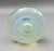 Elin Isaksson United Kingdom 1999 Signed Iridescent Art Glass Paperweight. Measures approximately 5" diameter, 2" high.