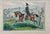19th Century Hand-Colored English Equestrian Hunting Scene Engraving – “Mr. Bunting on His Way to The…” (Fox Hunt Print) For Sale - Image 4 of 4