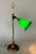 French 1970s French Table or Desk Lamp, Cased Green Shade, Bronze Finished Base, a Beauty! For Sale - Image 3 of 7
