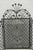 Metal Antique Gothic Arts & Crafts Wrought Iron Scrolling Folding Fireplace Screen For Sale - Image 7 of 18