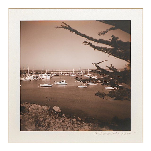 Jack Wasserbach , Monterey Bay, Signed Archival Pigment Photograph For Sale