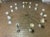Very rare hotel chandelier, produced by Stilnovo in the 1950s, mounts 12 arms with cones, and 24 light points, come from a...