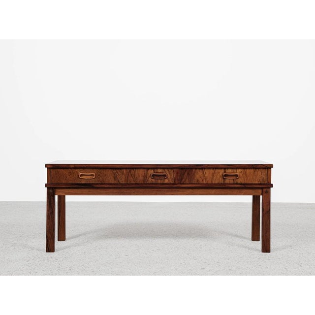 Low Danish Chest of Drawers in Rosewood, 1960s For Sale - Image 11 of 11