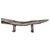 Wood Carved Crocodile Log Bench For Sale - Image 4 of 6