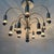 Metal Vintage Chromed Brass Ceiling Lamp from Sciolari, 1970s For Sale - Image 7 of 18