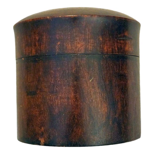 Early Vintage Cambodian Betel Nut Wooden Box For Sale