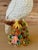 Mid-20th Century Italian Ceramic White Cockatoo Figurine on Floral Tree Stump For Sale - Image 11 of 12