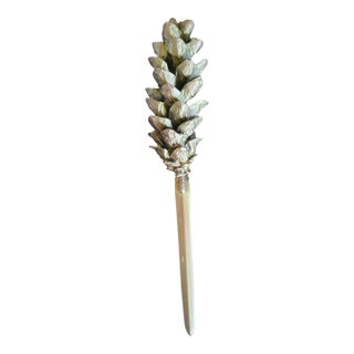 Vintage Style Pine Cone Metal Letter Opener For Sale