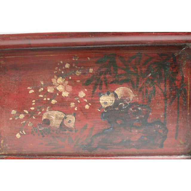 Mid-Century Modern Panda Serving Tray For Sale - Image 3 of 13