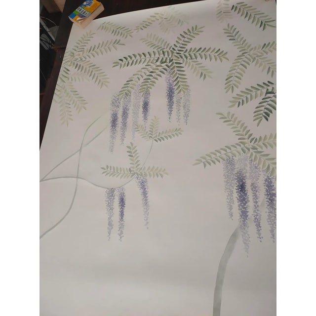 If you love the look of De Gournay wallpaper but not the price, this is for you. The listed price is for 2 panels of 32"...