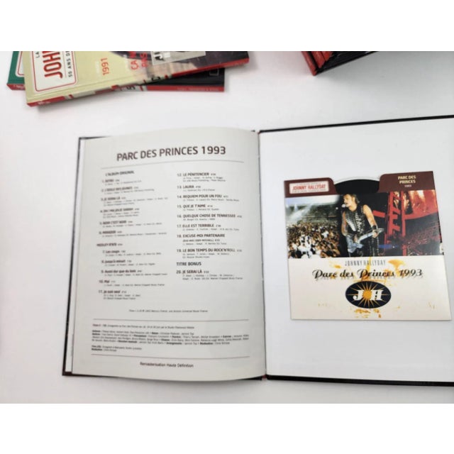 Johnny Hallyday's 50 Year Career the Official Book Collection French Edition For Sale In Palm Springs - Image 6 of 12