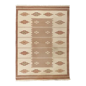 Erik Lundberg Swedish Rollakan Rug - 06'10 X 09'04
