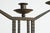 Metal Art Deco Candleholders in Wrought Iron and Stone, 1920s, Set of 2 For Sale - Image 7 of 14