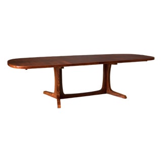 Danish Modern Rosewood Extendable Dining Table by Gudme Mobelfabrik For Sale