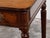 Wood English 19th Century Mahogany Table with Compartment, Drawer and Reeded Legs For Sale - Image 7 of 12
