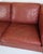 1960s Set of 2 Person Sofa Model 2212 in Red Leather by Børge Mogensen, 1960s For Sale - Image 5 of 11