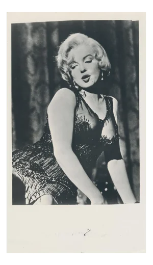 Marilyn Monroe in Some Like It Hot, 1959, Photograph