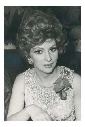 Luigia "Gina" Lollobrigida Portrait, 1950s, Photograph