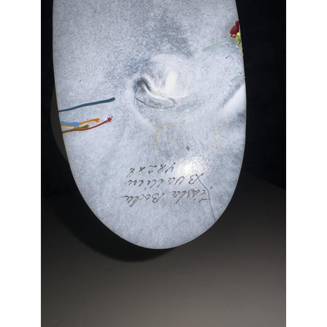 Glass Rainbow Series Vase, 1980s For Sale - Image 7 of 8