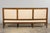 Late 19th Century French Louis XVI Style Oak Canapé in Cream Jacquard For Sale - Image 18 of 18