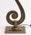 Art Deco Early 20th Century Art Deco Bronze Scroll Form Lamp For Sale - Image 3 of 7