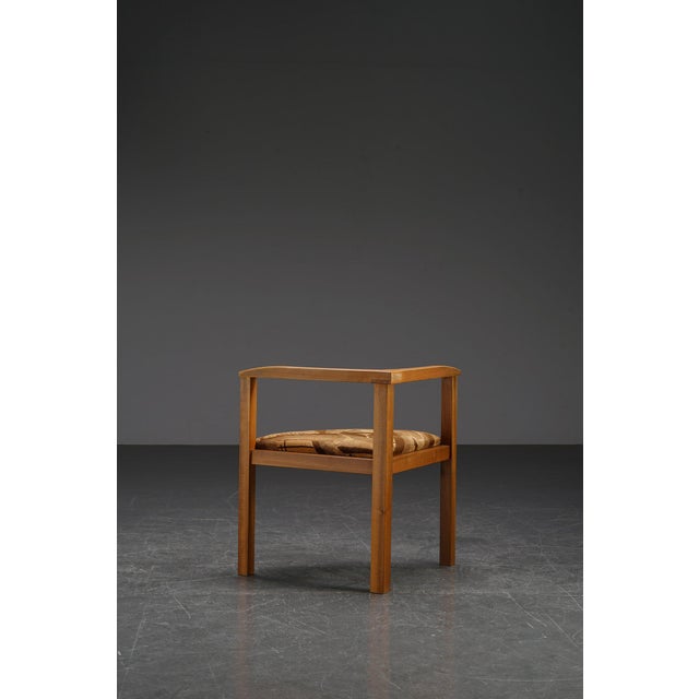 Dutch Architectural Armchair, 1970s For Sale - Image 3 of 17