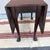 Antique English George III Mahogany Drop-Leaf Side Table, Circa 1760-1780 For Sale - Image 4 of 18