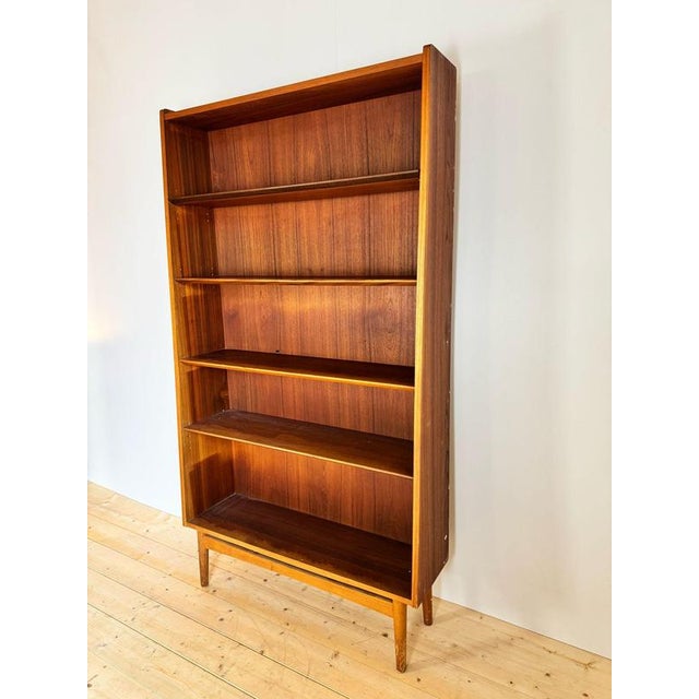 Mid-Century Teak Bookcase – Johannes Sorth (Denmark, 1960s)