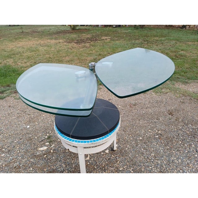 1980s Tempered Glass Coffee Table from Ligne Roset, 1980 For Sale - Image 5 of 12