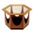 Mid-Century Modern Hexagonal Side Table Attributed to G Plan For Sale