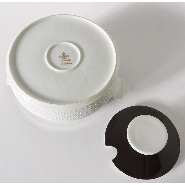 Ceramic Vintage Porcelain Set from Scherzer Bavaria, Germany, 1970s, Set of 5 For Sale - Image 7 of 18