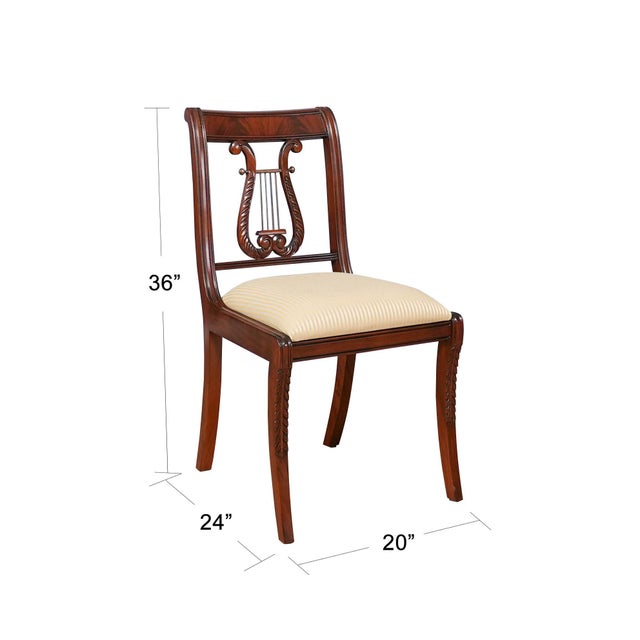 Harp Back Chairs- Set of 10 For Sale - Image 14 of 14