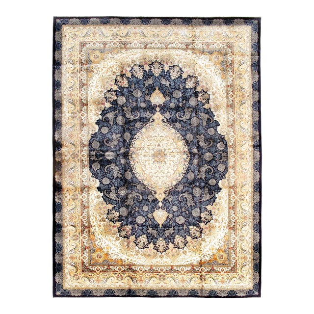 Pasargad DC Exquisite Design Paris Palace Fine Power Loom v. Silk Rug For Sale