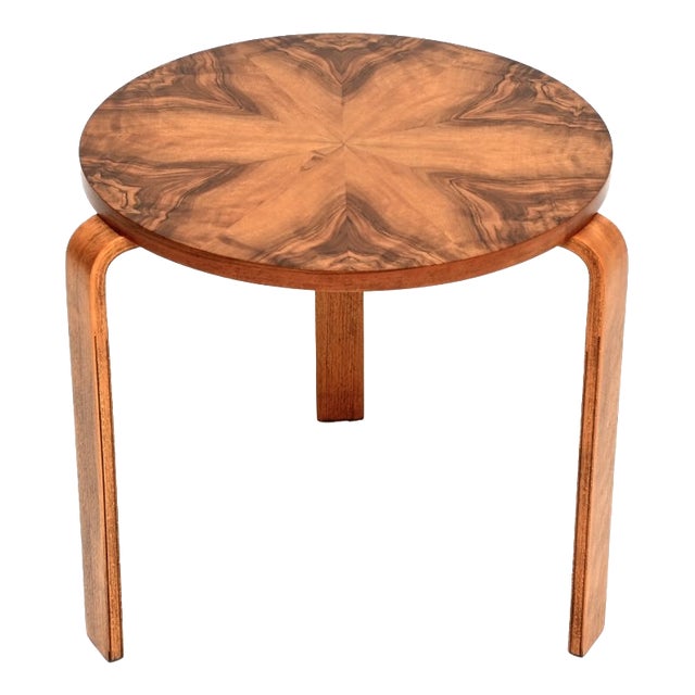 Vintage Bentwood Side Table by Alvar Aalto, 1930 For Sale