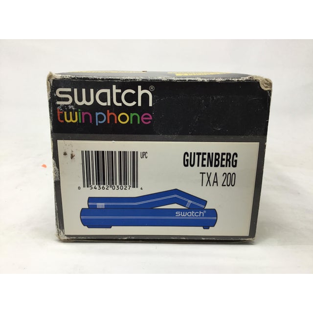 Vintage Swatch DuoPhone, Gutenberg Edition - Unused/Original Packaging For Sale In Atlanta - Image 6 of 9