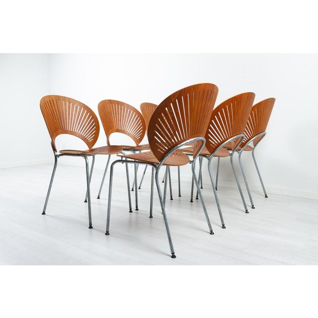Teak Trinidad Dining Chairs by Nanna Ditzel for Fredericia, 1990s, Set of 6 For Sale - Image 10 of 18