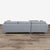 2010s Cb2 District Modern Sectional With Chaise For Sale - Image 5 of 9