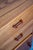 Mid Century Danish Modern Compact Cabinet Teak Wood 2 Drawers Table Vintage MCM For Sale - Image 9 of 10