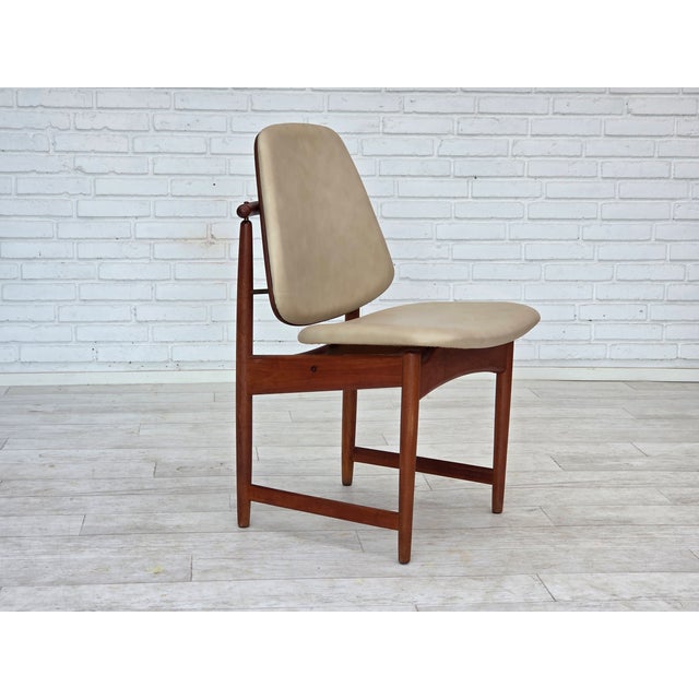 Vintage Danish Chairs in Teak by Arne Vodder, 1960s, Set of 3 For Sale - Image 13 of 18