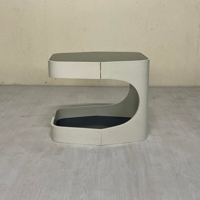 Low Italian 2-Tier Coffee Table, 1970s For Sale - Image 10 of 14