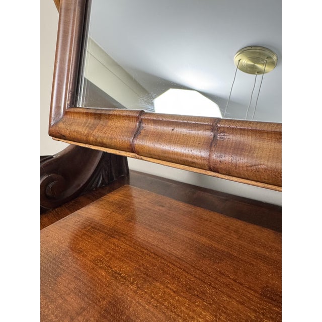 Vanity Dressing Table with Swing Mirror For Sale - Image 3 of 14