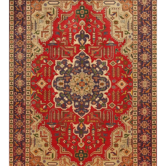 Hand-knotted Middle Eastern rug | Size: 190 cm x 134 cm | Knot density: approx. 160.000 knots/m² | Material: pile made of...