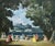 Raoul Millais – Picnic by the Lake – British Fête Galante Oil Painting For Sale - Image 4 of 13