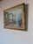 1980's Vintage T. Carson Street Scene Parisian Impressionist Oil Painting on Canvas, Framed For Sale - Image 4 of 12