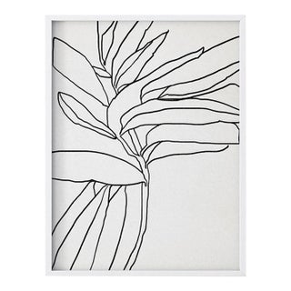Contemporary Minimalist Botanical Illustration Giclee Print For Sale