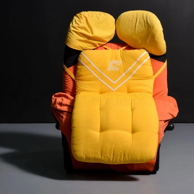 Metal Toshiyuki Kita ‘Wink’ Articulating Lounge Chair for Cassina, 1981 For Sale - Image 7 of 12