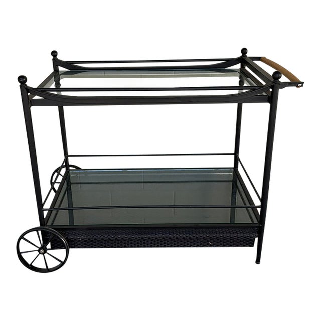 Century Furniture Outdoor / Indoor Bar Cart For Sale