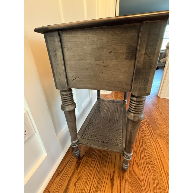 Silver Ethan Allen Nightstands (2) For Sale - Image 8 of 11
