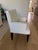 Set of 6 Custom Upholstered Jean Michel Frank Style Dining Chairs by Saks Santangelo For Sale In New York - Image 6 of 14